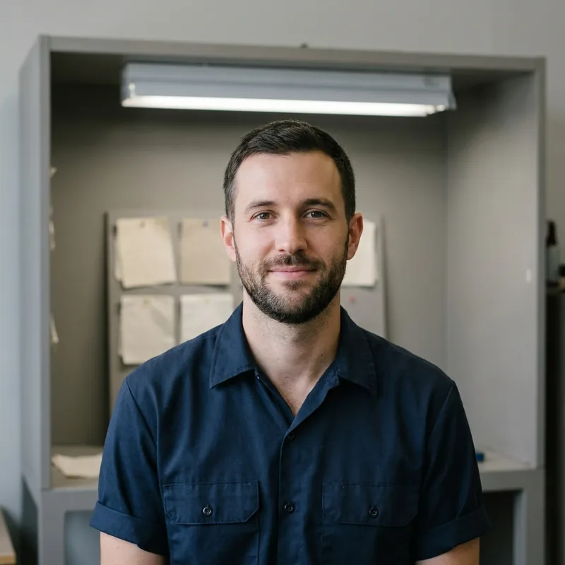Owen Mercer, Colour and Print Technician at Pro Cycling Apparel